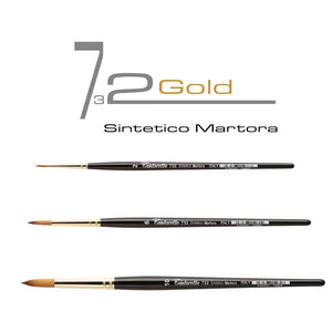 Sintetico Martora 732 Gold  "cruelty free"