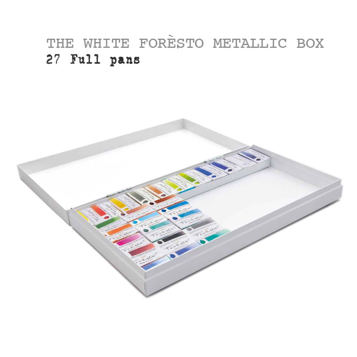 White Forèsto box 27 full pans