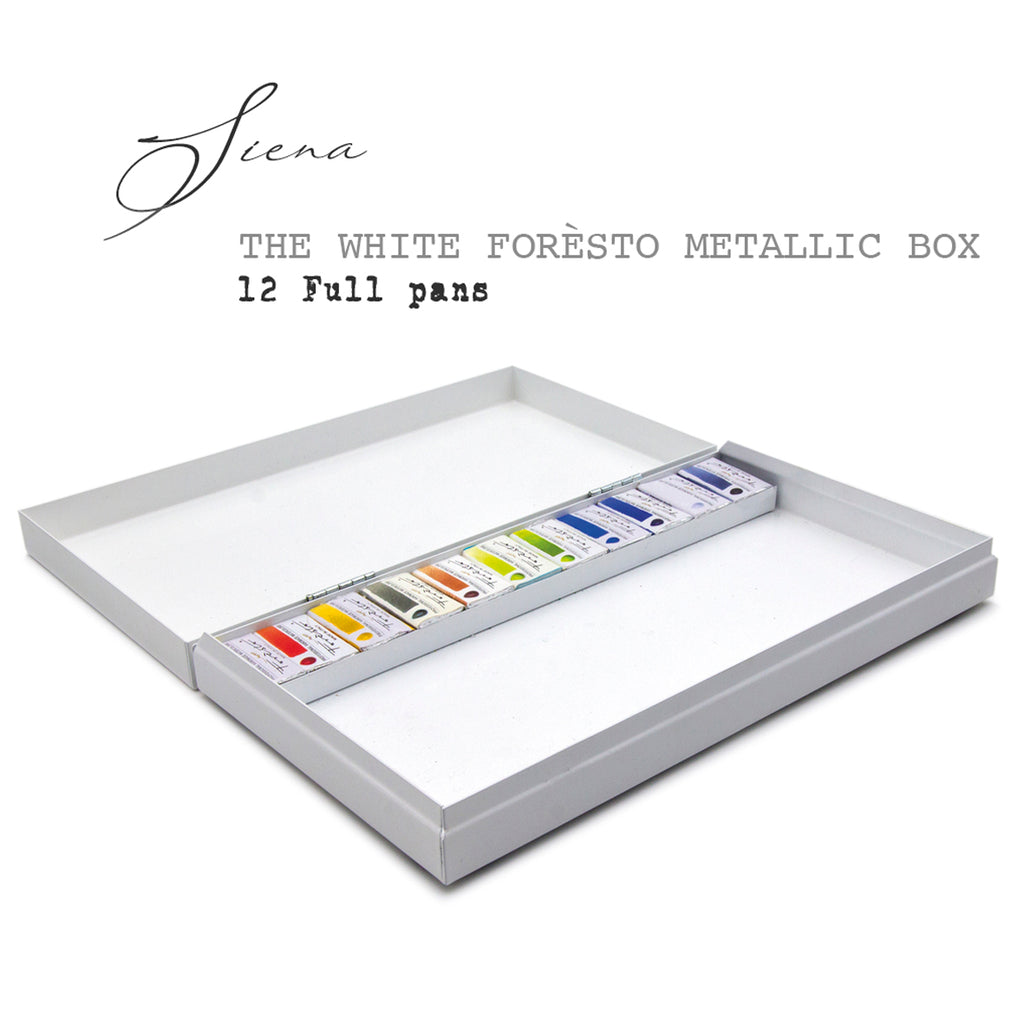 White Forèsto box 12 full pans Siena
