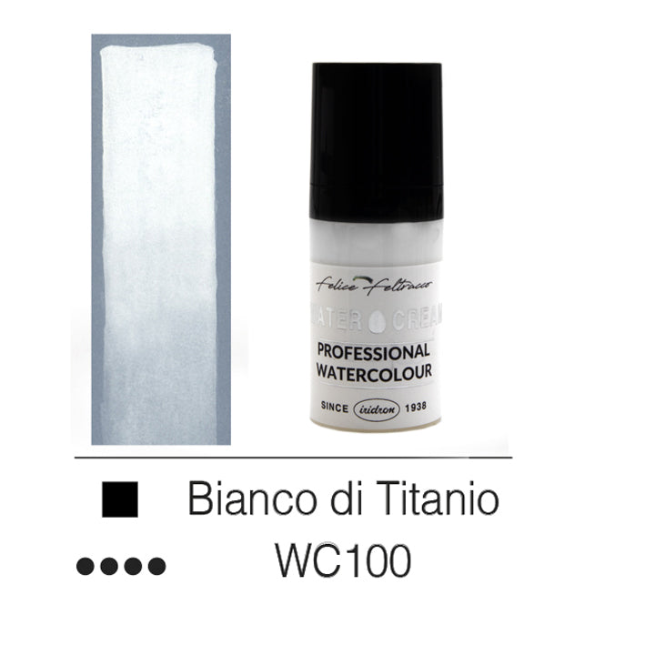 "Water Cream" Bianco di titanio WC100