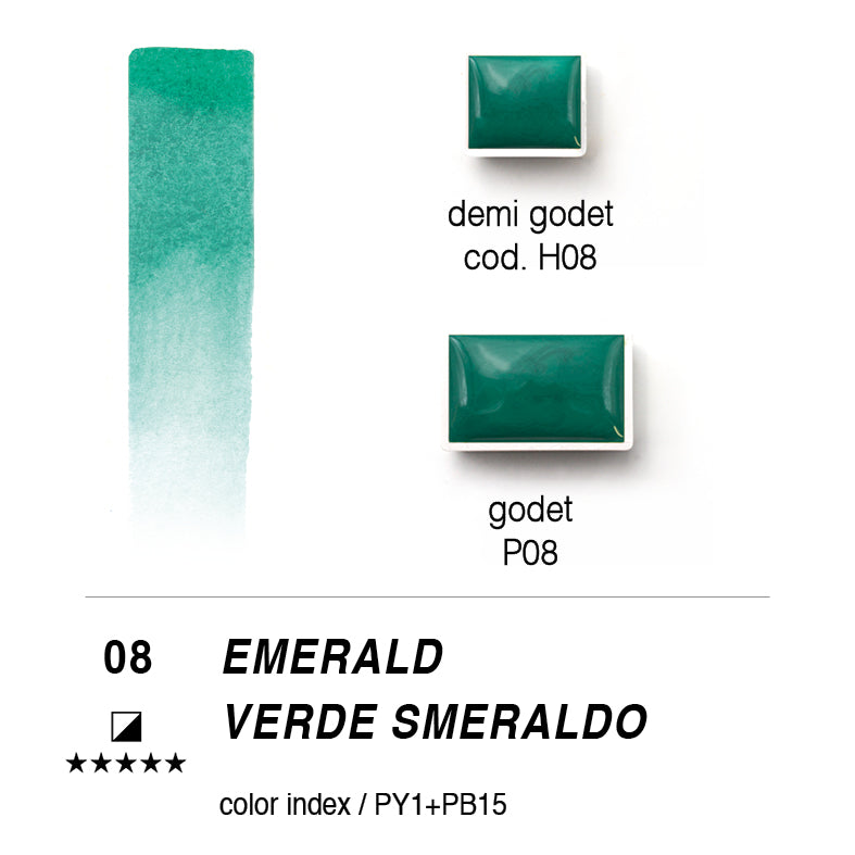 "Forèsto Watercolours" Emerald