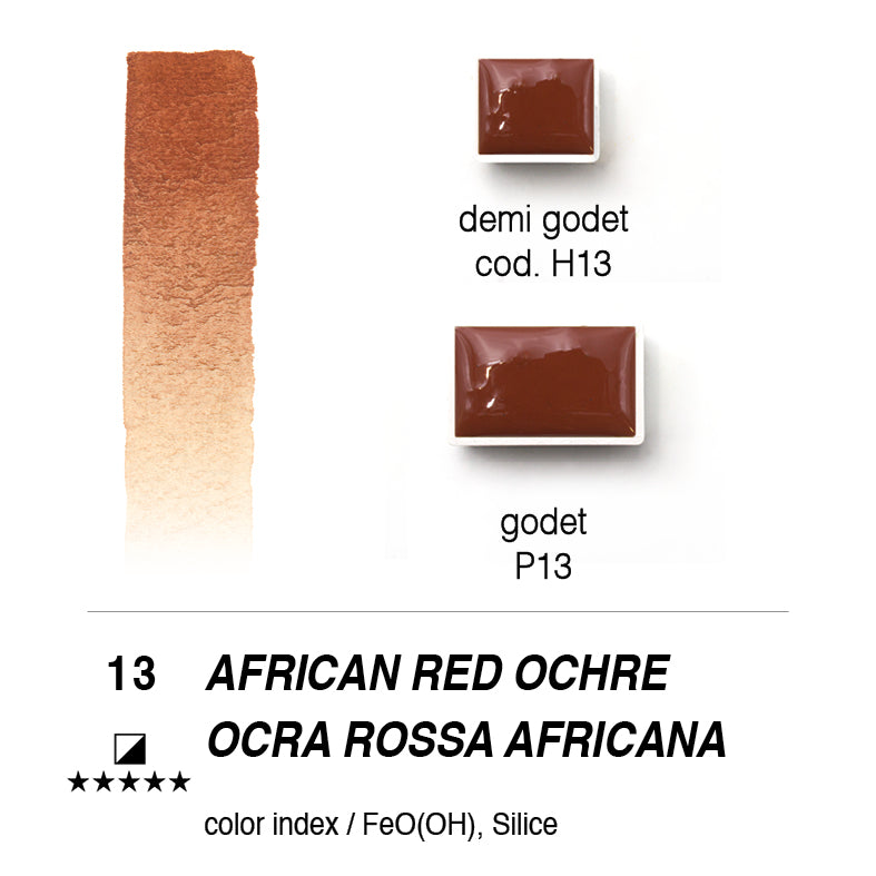 "Forèsto watercolors"African red ochre