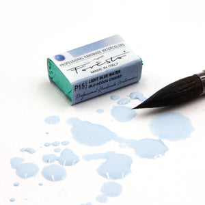 "Forèsto Watercolors"Light aqua blue