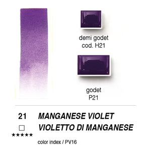 "Forèsto Watercolors"Manganese Violet