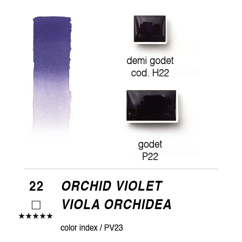 "Forèsto Watercolours" Orchid Violet