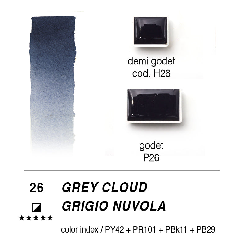 "Forèsto watercolors"Gray cloud