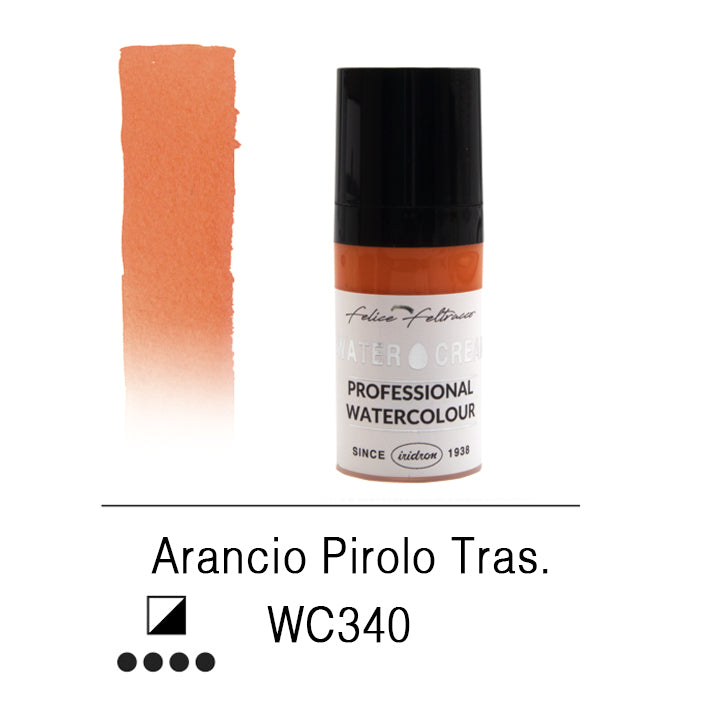 "Water Cream" Orange Transparent Pyrol WC340