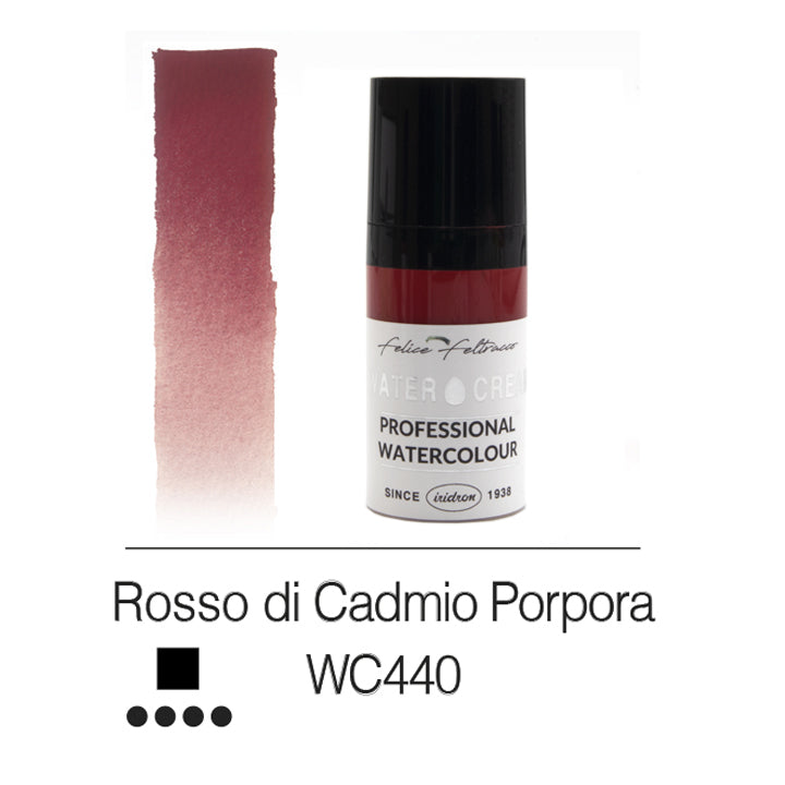 "Water Cream" Rosso di cadmio porpora WC440